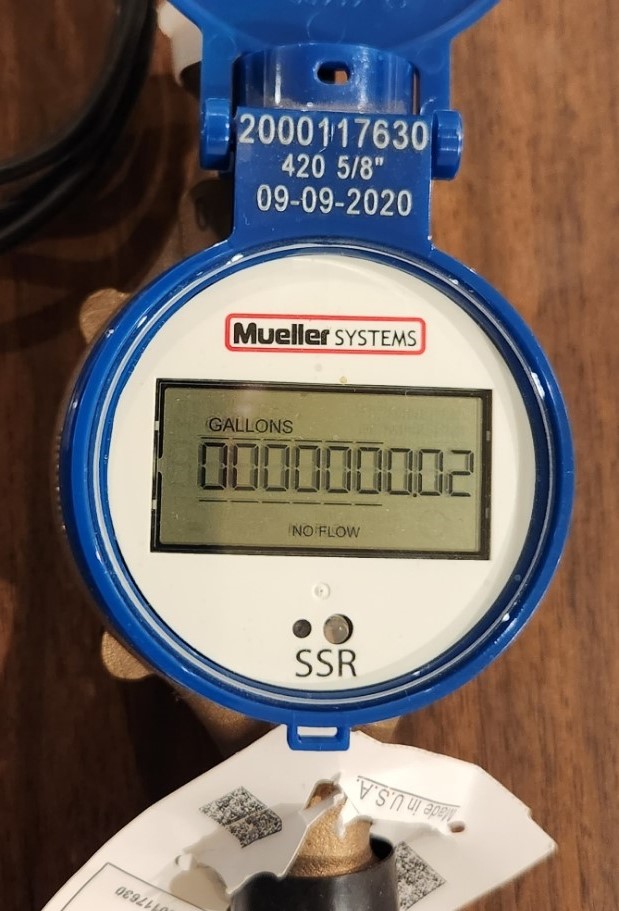 Mueller Systems Water Meter